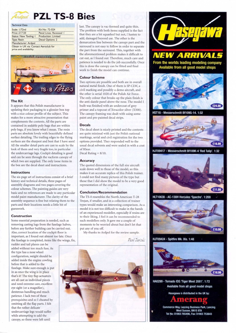 Scale Aviation Modeller International 2003-02
